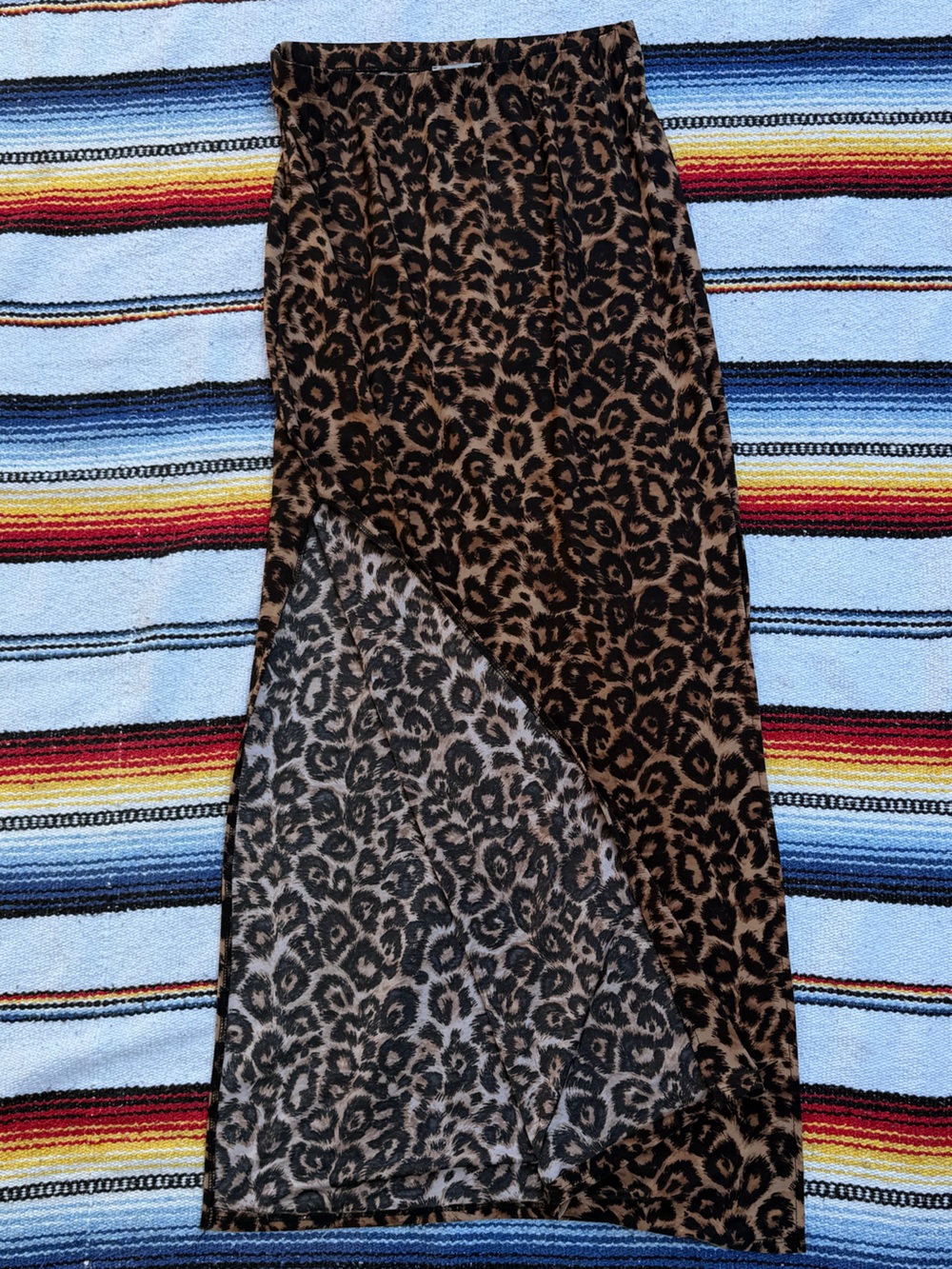 Charlotte Russe Leopard Print Skirt
